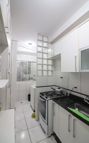 Apartamento para alugar com 60m², 2 quartos e sem vagaCozinha 