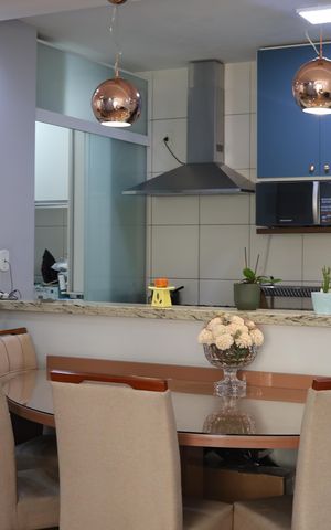 Apartamento à venda com 75m², 3 quartos e 2 vagasSala