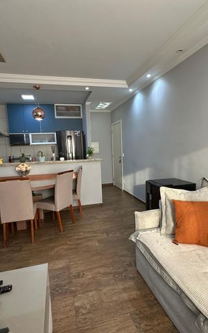 Apartamento à venda com 75m², 3 quartos e 2 vagasSala