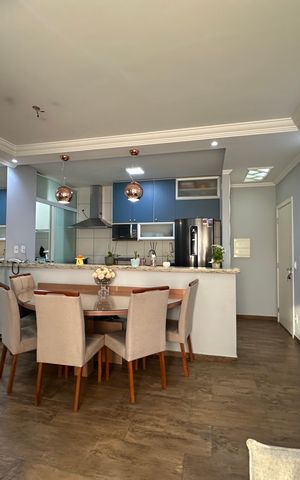 Apartamento à venda com 75m², 3 quartos e 2 vagasSala