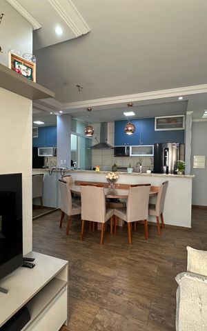 Apartamento à venda com 75m², 3 quartos e 2 vagasSala