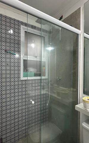 Apartamento à venda com 75m², 3 quartos e 2 vagasBanheiro da Suíte