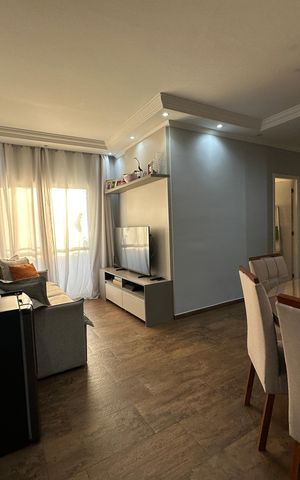 Apartamento à venda com 75m², 3 quartos e 2 vagasSala