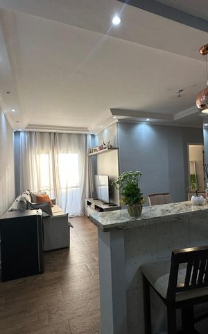 Apartamento à venda com 75m², 3 quartos e 2 vagasCozinha