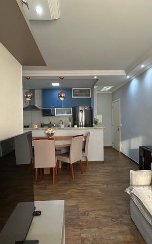 Apartamento à venda com 75m², 3 quartos e 2 vagasSala