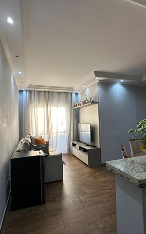 Apartamento à venda com 75m², 3 quartos e 2 vagasSala