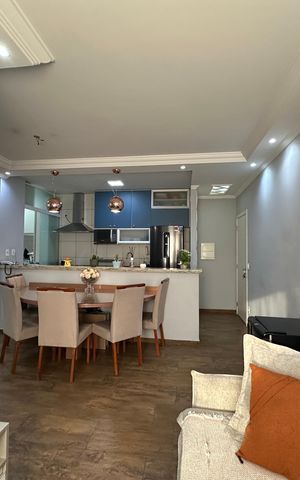 Apartamento à venda com 75m², 3 quartos e 2 vagasSala