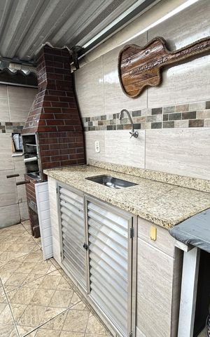 Casa para alugar com 88m², 2 quartos e 1 vagaChurrasqueira