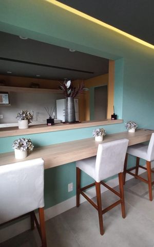Apartamento para alugar com 42m², 2 quartos e 1 vaga Apartamento para alugar com 42m², 2 quartos e 1 vagaSalão de Festas