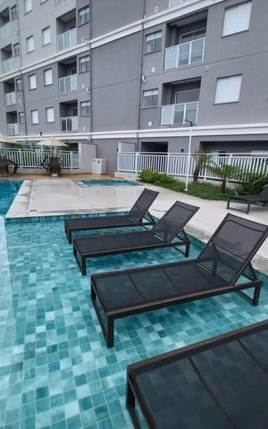 Apartamento para alugar com 42m², 2 quartos e 1 vaga Apartamento para alugar com 42m², 2 quartos e 1 vagaÁrea comum - Piscina