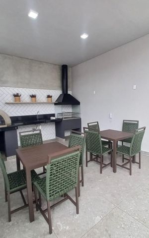 Apartamento para alugar com 42m², 2 quartos e 1 vaga Apartamento para alugar com 42m², 2 quartos e 1 vagaÁrea comum - Churrasqueira
