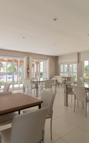 Apartamento para alugar com 58m², 2 quartos e 1 vaga Apartamento para alugar com 58m², 2 quartos e 1 vagaÁrea comum - Salão de festas