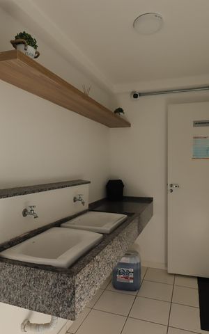 Apartamento para alugar com 40m², 2 quartos e 1 vagaÁrea Comum - Lavanderia