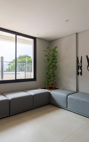 Apartamento à venda com 43m², 1 quarto e 1 vaga