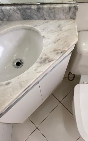 Apartamento à venda com 59m², 2 quartos e 1 vaga Apartamento à venda com 59m², 2 quartos e 1 vagaBanheiro