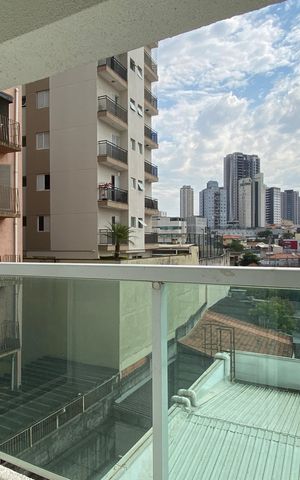 Apartamento à venda com 59m², 2 quartos e 1 vaga Apartamento à venda com 59m², 2 quartos e 1 vagaVaranda do Quarto 1