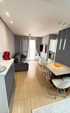 Apartamento para alugar com 47m², 2 quartos e 1 vaga Apartamento para alugar com 47m², 2 quartos e 1 vagaSala