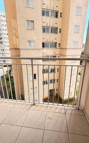 Apartamento para alugar com 47m², 2 quartos e 1 vaga Apartamento para alugar com 47m², 2 quartos e 1 vagaVaranda