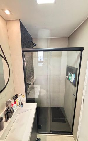 Apartamento para alugar com 47m², 2 quartos e 1 vaga Apartamento para alugar com 47m², 2 quartos e 1 vagaBanheiro