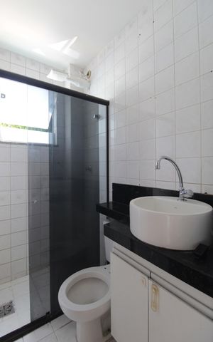 Apartamento para alugar com 50m², 2 quartos e 1 vagaBanheiro Social