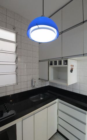 Apartamento para alugar com 50m², 2 quartos e 1 vagaCozinha e Área de Serviço