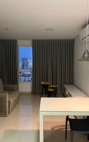 Apartamento para alugar com 40m², 1 quarto e 1 vaga Apartamento para alugar com 40m², 1 quarto e 1 vagaSala