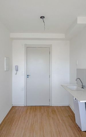 Studio à venda com 17m², 1 quarto e sem vagaCozinha