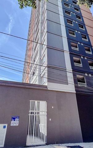 Studio à venda com 17m², 1 quarto e sem vagaFachada com Plaquinha