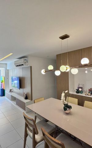 Apartamento à venda com 104m², 3 quartos e 2 vagas Apartamento à venda com 104m², 3 quartos e 2 vagasSala