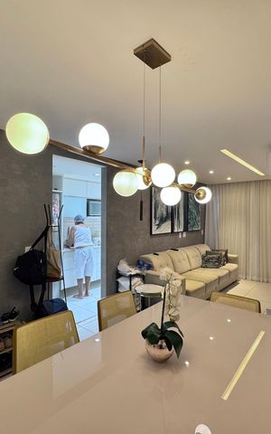 Apartamento à venda com 104m², 3 quartos e 2 vagas Apartamento à venda com 104m², 3 quartos e 2 vagasSala