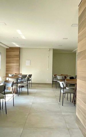 Apartamento à venda com 47m², 2 quartos e 1 vaga Apartamento à venda com 47m², 2 quartos e 1 vagaÁrea comum - Salão de festas
