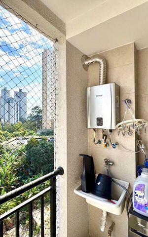 Apartamento à venda com 47m², 2 quartos e 1 vaga Apartamento à venda com 47m², 2 quartos e 1 vagaÁrea de Serviço