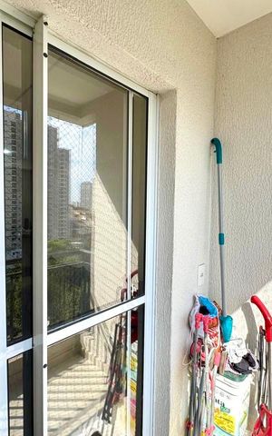 Apartamento à venda com 47m², 2 quartos e 1 vaga Apartamento à venda com 47m², 2 quartos e 1 vagaÁrea de Serviço