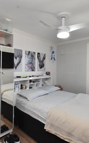 Apartamento à venda com 80m², 3 quartos e 1 vagaQuarto 1
