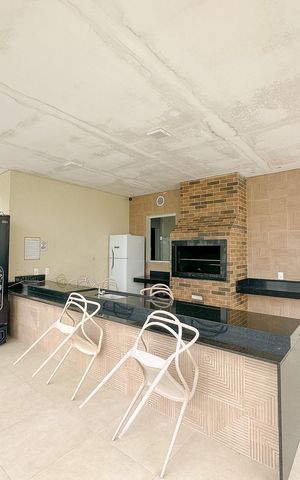 Apartamento para alugar com 47m², 2 quartos e 1 vagaÁrea comum - Churrasqueira