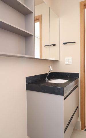 Apartamento para alugar com 103m², 3 quartos e 2 vagasBanheiro do Quarto 2 e 3