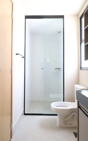 Apartamento para alugar com 103m², 3 quartos e 2 vagasBanheiro do Quarto 2 e 3