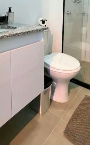 Studio para alugar com 26m², 1 quarto e sem vaga Studio para alugar com 26m², 1 quarto e sem vagaBanheiro