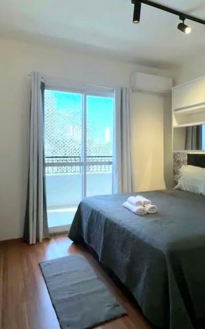 Studio para alugar com 26m², 1 quarto e sem vaga Studio para alugar com 26m², 1 quarto e sem vagaSala/Quarto