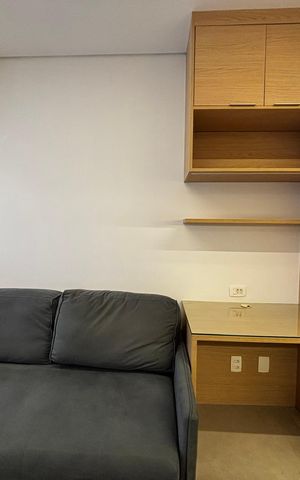 Apartamento para alugar com 24m², 1 quarto e sem vaga