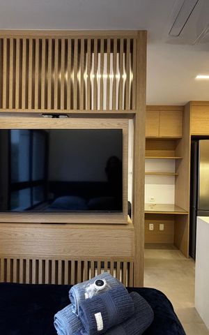 Apartamento para alugar com 24m², 1 quarto e sem vaga