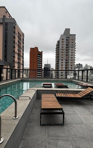 Apartamento para alugar com 24m², 1 quarto e sem vaga