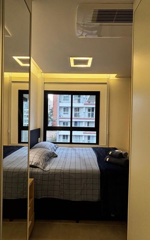 Apartamento para alugar com 24m², 1 quarto e sem vaga