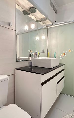 Apartamento para alugar com 138m², 3 quartos e 1 vaga Apartamento para alugar com 138m², 3 quartos e 1 vagaBanheiro