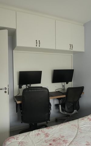 Apartamento à venda com 55m², 2 quartos e 1 vagaQuarto 2
