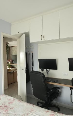 Apartamento à venda com 55m², 2 quartos e 1 vagaQuarto 2