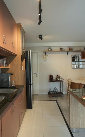 Apartamento à venda com 55m², 2 quartos e 1 vagaCozinha