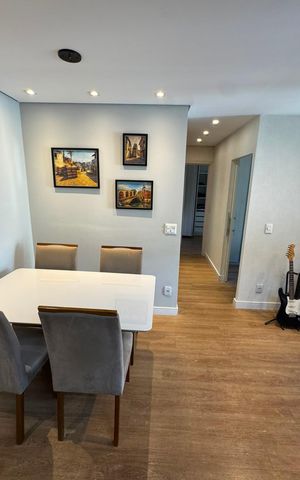 Apartamento para alugar com 68m², 2 quartos e 1 vaga Apartamento para alugar com 68m², 2 quartos e 1 vagaSala