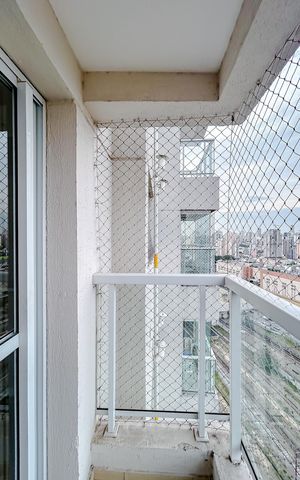 Apartamento à venda com 38m², 1 quarto e 1 vagaVaranda