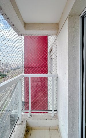 Apartamento à venda com 38m², 1 quarto e 1 vagaVaranda